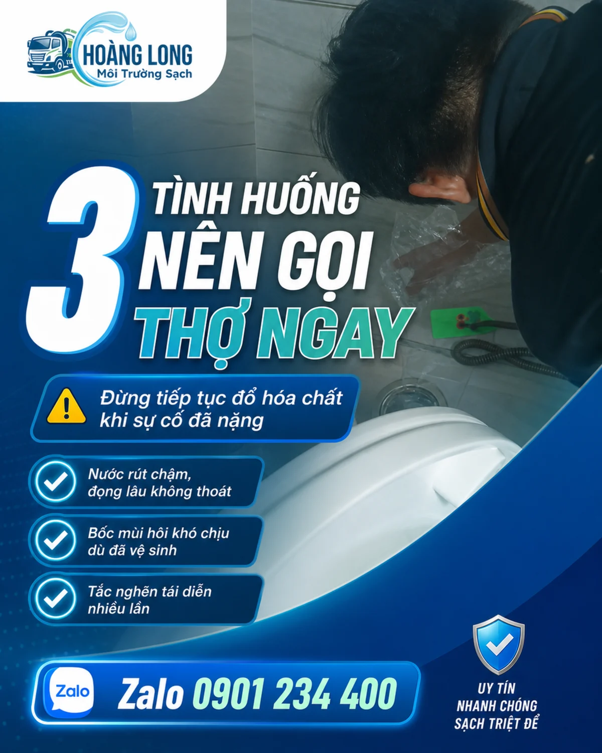 Có Nên Tự Xử Lý Hầm Cầu Tắc Không?