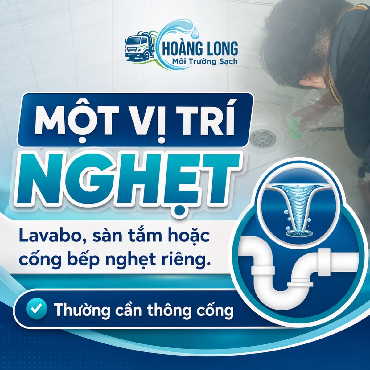 Hút Hầm Cầu Và Thông Cống Nghẹt Khác Nhau Thế Nào?