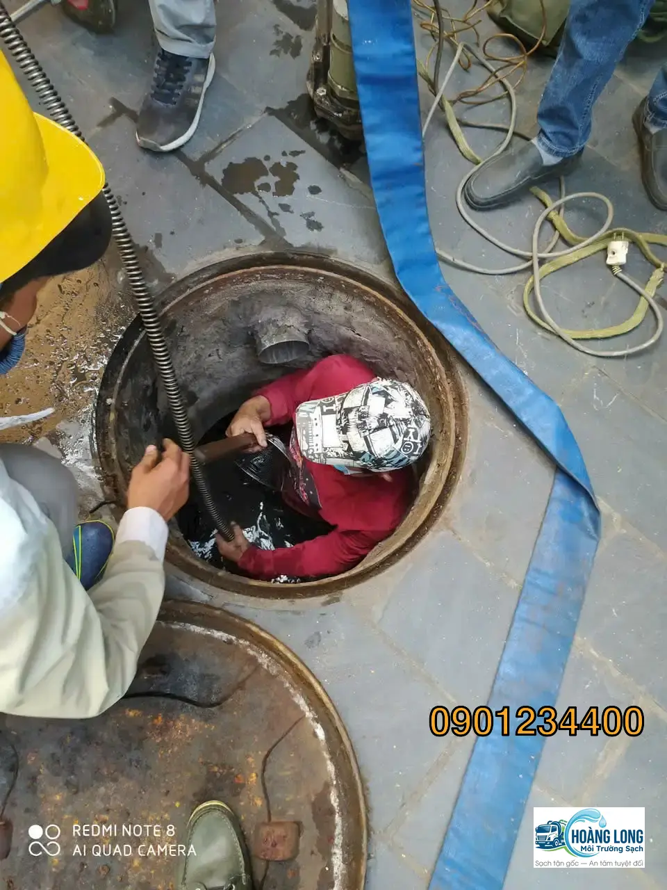 Nạo vét hố ga